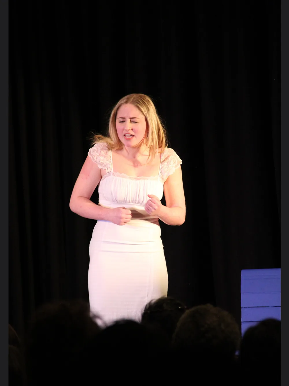 Speaking at the Thespian awards