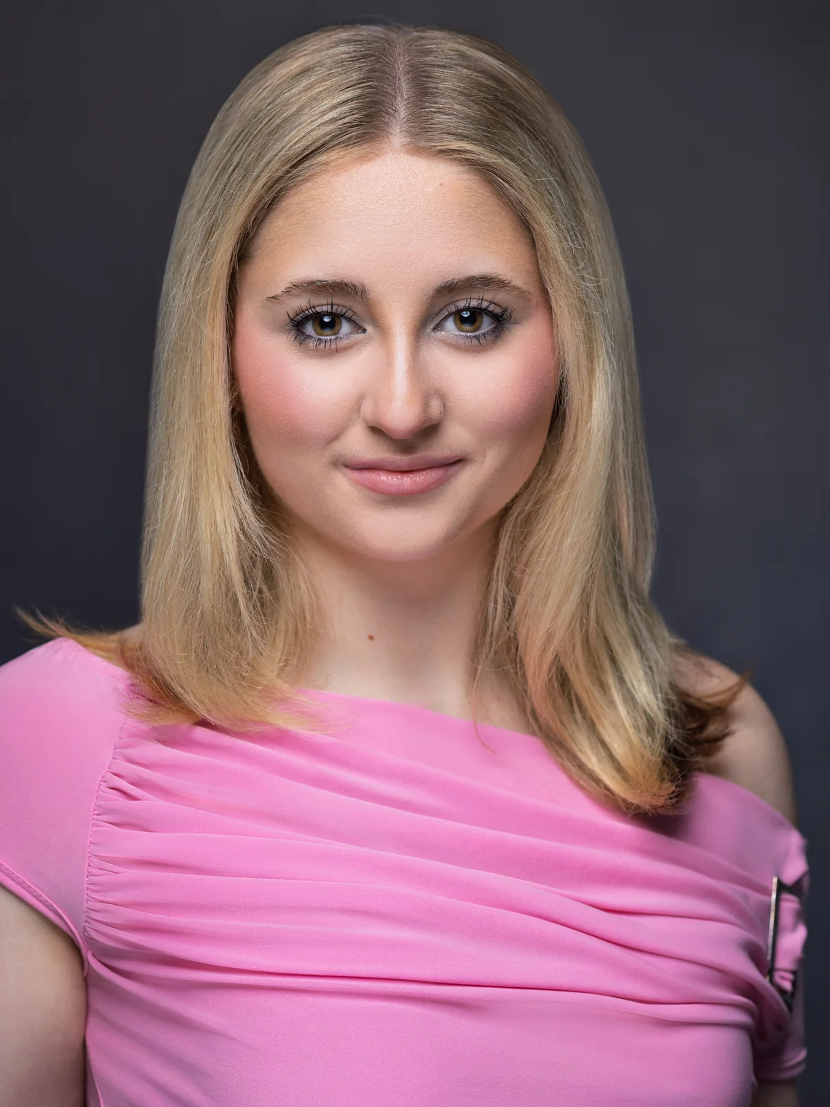 Studio portrait of Aubry Travis